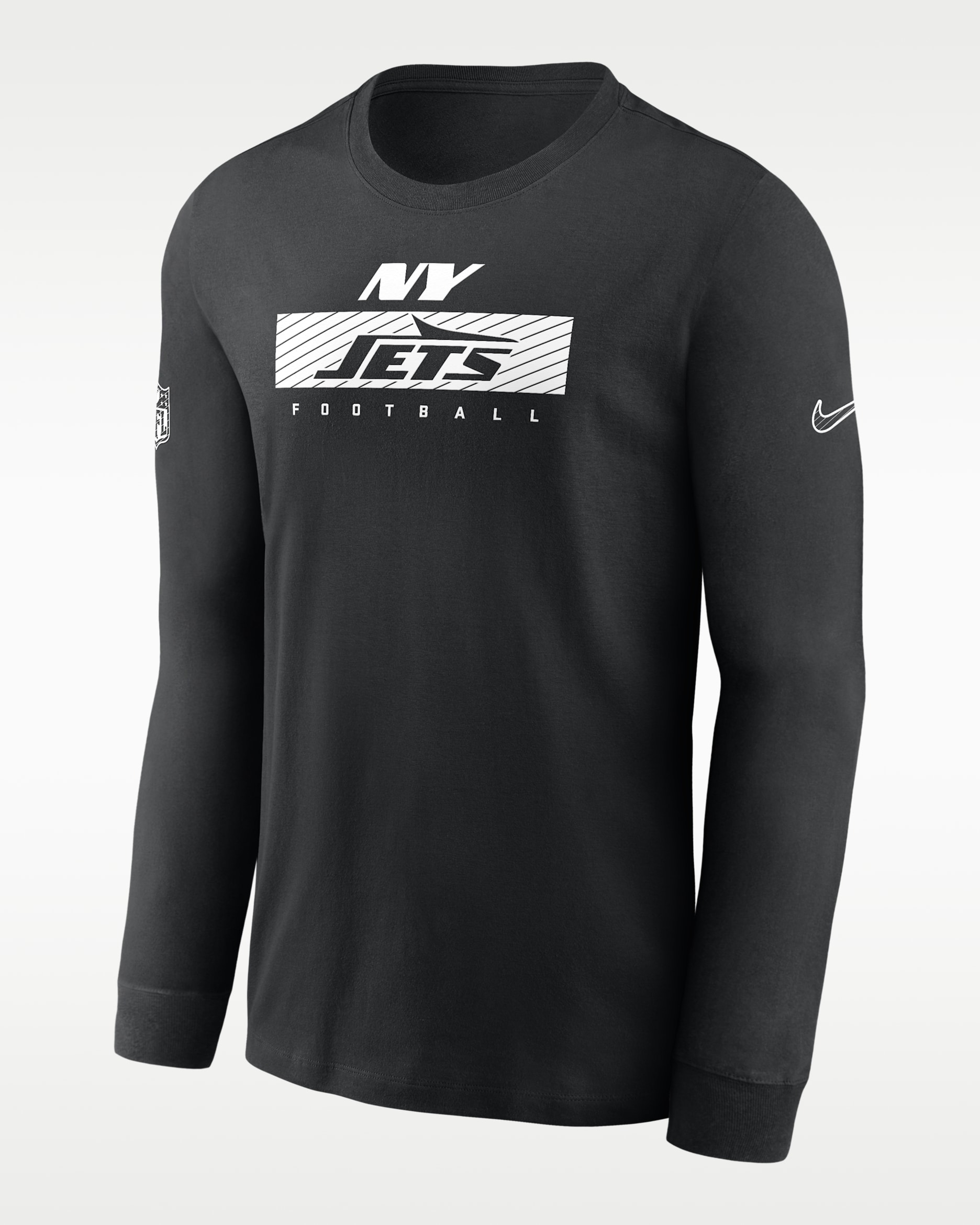 New York Jets Sideline Team Issue Men's Nike Dri-FIT NFL Long
